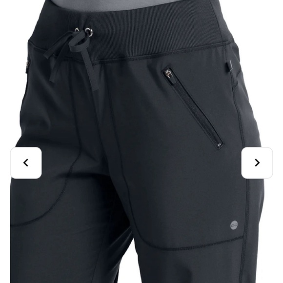 Cherokee Infinity Women's Slim Fit Drawstring Scrub Pant NWT- Petite XL - Picture 2 of 6